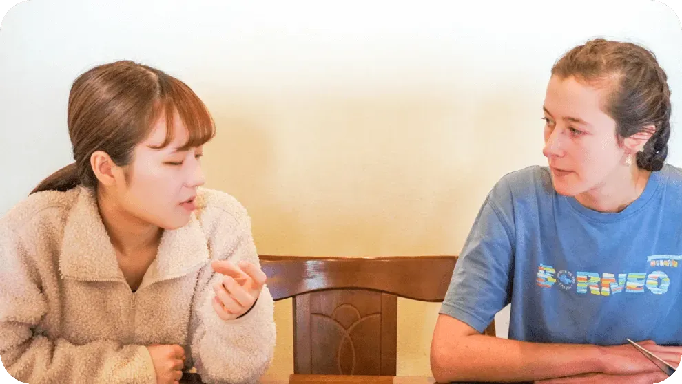 ネイティブ講師とのマンツーマンの英会話レッスン